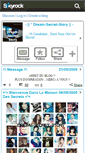 Mobile Screenshot of dream-secret-story.skyrock.com