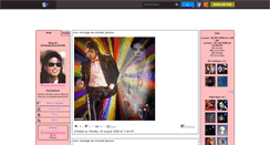 Desktop Screenshot of mickaeljackson62260.skyrock.com