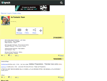 Tablet Screenshot of fantasticteam.skyrock.com