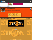 Tablet Screenshot of fandestrom.skyrock.com