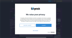 Desktop Screenshot of chainezelo.skyrock.com