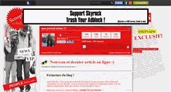 Desktop Screenshot of mon-journal-intime-17.skyrock.com