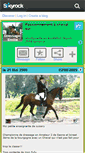 Mobile Screenshot of dressage-emilie.skyrock.com