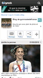 Mobile Screenshot of gymnastedefrance.skyrock.com