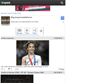 Tablet Screenshot of gymnastedefrance.skyrock.com