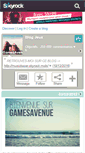 Mobile Screenshot of gamesavenue.skyrock.com