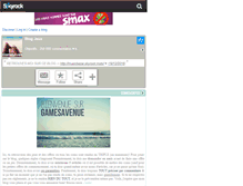 Tablet Screenshot of gamesavenue.skyrock.com