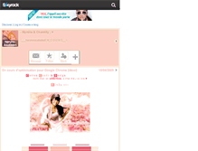 Tablet Screenshot of haruno-saudades.skyrock.com