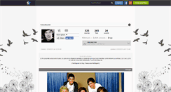 Desktop Screenshot of fictionabout1d.skyrock.com