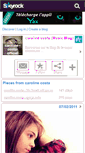 Mobile Screenshot of caroline--costa-officiel.skyrock.com