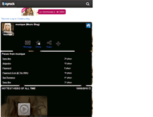 Tablet Screenshot of eldorax-musique.skyrock.com