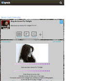 Tablet Screenshot of amour-fic-twilight.skyrock.com