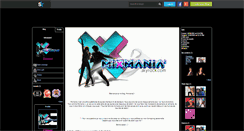 Desktop Screenshot of mixmania2.skyrock.com