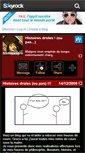 Mobile Screenshot of histoiresdrolesoupas.skyrock.com