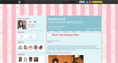 Desktop Screenshot of kawailandlina.skyrock.com