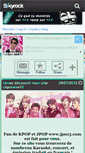 Mobile Screenshot of japanese13.skyrock.com