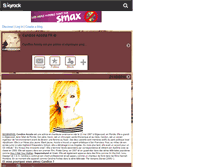 Tablet Screenshot of candiceaccolafr.skyrock.com