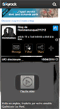 Mobile Screenshot of hommemasque211212.skyrock.com