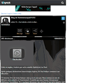 Tablet Screenshot of hommemasque211212.skyrock.com