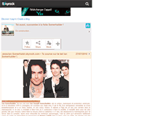 Tablet Screenshot of ian-somerhaldr.skyrock.com