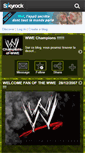 Mobile Screenshot of champions-of-wwe.skyrock.com