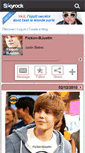 Mobile Screenshot of fiction-bjustin.skyrock.com