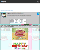 Tablet Screenshot of anniversaireblogsky.skyrock.com