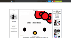 Desktop Screenshot of emo--hair.skyrock.com