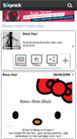 Mobile Screenshot of emo--hair.skyrock.com