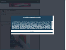 Tablet Screenshot of musicofficiel-tracy-x3.skyrock.com