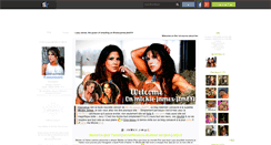 Desktop Screenshot of mickie-james-jtm619.skyrock.com