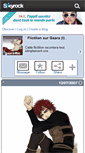 Mobile Screenshot of gaara-fiic.skyrock.com