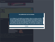 Tablet Screenshot of mademoisell--manon.skyrock.com