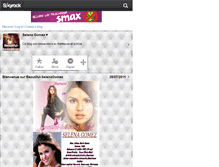 Tablet Screenshot of beautiful-selenagomez.skyrock.com