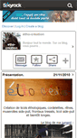 Mobile Screenshot of etho-creation.skyrock.com