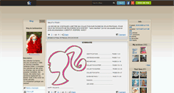 Desktop Screenshot of barbieandme.skyrock.com