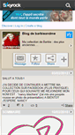 Mobile Screenshot of barbieandme.skyrock.com