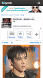 Mobile Screenshot of gregory-un-ange-forever.skyrock.com
