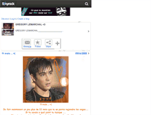 Tablet Screenshot of gregory-un-ange-forever.skyrock.com