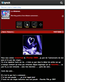 Tablet Screenshot of distance-amoureuse.skyrock.com