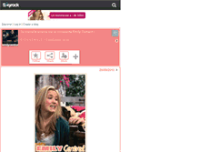 Tablet Screenshot of emilycentral.skyrock.com