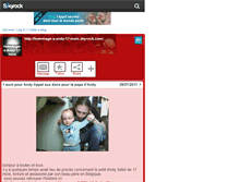 Tablet Screenshot of hommage-a-andy-17-mois.skyrock.com