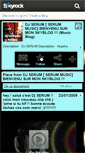 Mobile Screenshot of dj-serum-music.skyrock.com