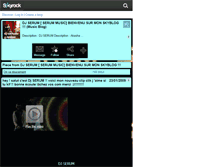 Tablet Screenshot of dj-serum-music.skyrock.com