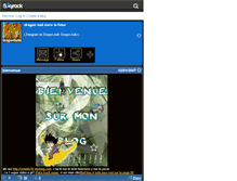 Tablet Screenshot of dragonballsuper.skyrock.com