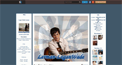 Desktop Screenshot of lerman-loganwade.skyrock.com