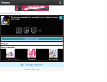 Tablet Screenshot of bleach-naruto-fan.skyrock.com