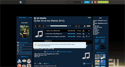 Desktop Screenshot of djraimusic.skyrock.com
