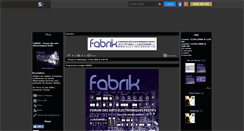 Desktop Screenshot of electrofabrik.skyrock.com