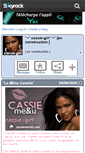 Mobile Screenshot of cassie-girl.skyrock.com